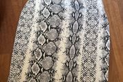 Snake pattern skirt size 10