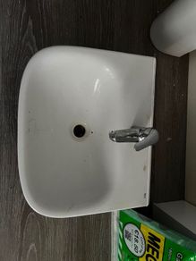 basin with tap