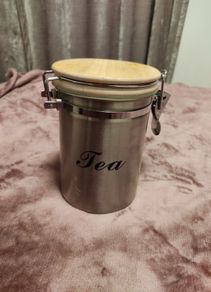 Airtight Steel Cannister for coffee/tea or biscuits