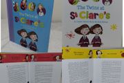 Enid Blyton,s Classic, The Twins At St Clare,s   Large Hardback Book