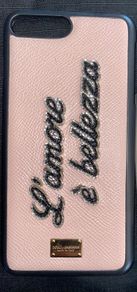 Dolce gabbana apple Iphone Cover Case 7 8 Plus Brand New