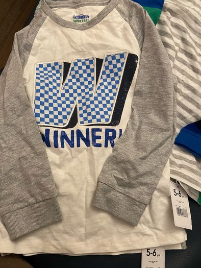 boys clothes long sleeve tops 5-6 y BNWT