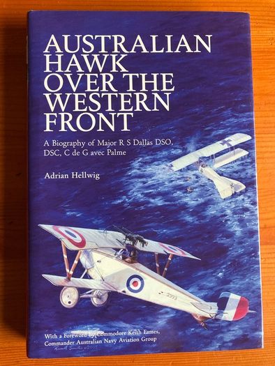 War book: 'Australian Hawk Over The Western Front'