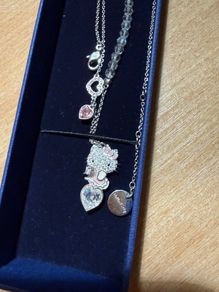 Hellokitty x Swarovski necklace