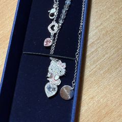 Hellokitty x Swarovski necklace
