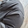 Lounge Pug Bean Bag - Grey - Good Condition Image 5