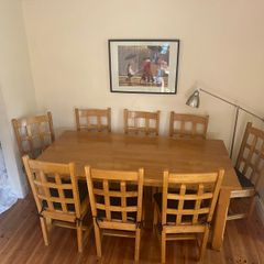 Dining table & chairs