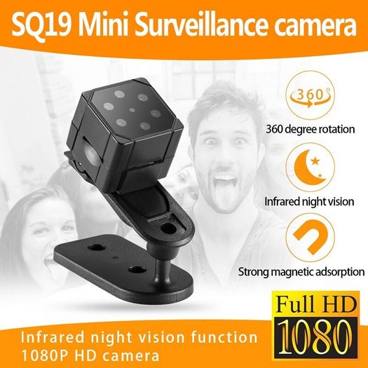 Portable Mini Camera Espion Enregistreur with Motion Detective Sensor Vision Nocturne Cameras Miniature Micro Secret Cam SQ19
