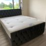 New Stylish SINGLE ,Double, King And Superking Sizes Sandy Divan Beds Instock. Tufted Memory Foam Mattresses And Optional Drawers Available Image 2