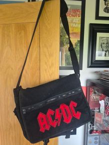 AC/DC 2006 Y2K Hard Rock messenger bag.