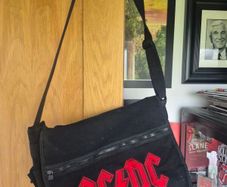 AC/DC 2006 Y2K Hard Rock messenger bag.