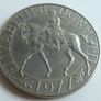 1977 Queen Elizabeth II  Jubilee crown coin Image 5