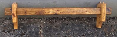 Rustic Oak Beam Mantle / Shelf