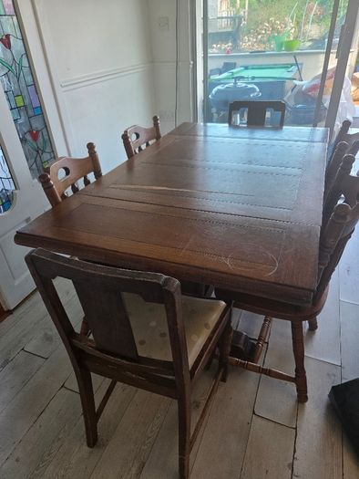 Table and chairs