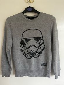 Star Wars Stormtrooper Sweatshirt Age 7-8 Years