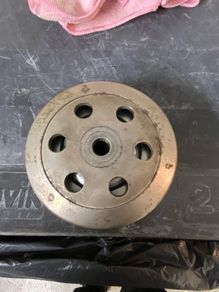 Yamaha aerox rear pully, clutch and clutch bell