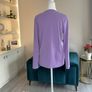 Girls Purple Long Sleeved Top  Size Age UK 13 / EU 160cm Image 7