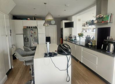 Kitchen doors white high gloss
