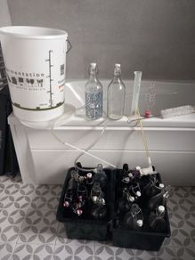 Beer brewing set