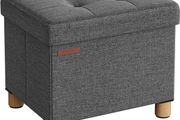 Foldable stool with storage space