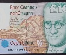 1993 - Ireland - Ten Pound Note