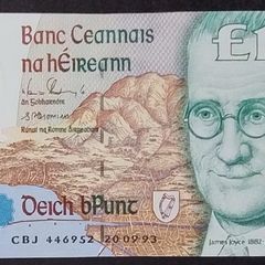 1993 - Ireland - Ten Pound Note