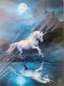Anne Stokes canvas 10x8inch
