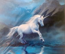Anne Stokes canvas 10x8inch