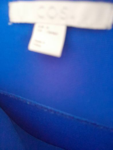 COS Cobalt Blue Top