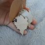 wooden ghost earrings Image 3