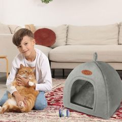 2 in 1 set premium pink pen tent bed cozy castle style