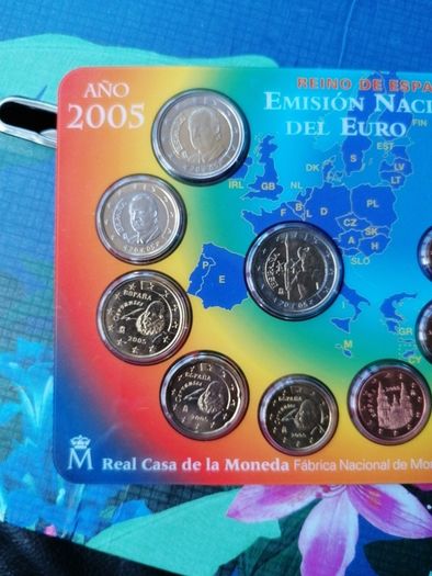 2005 Spain Coin Set