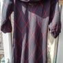 Black Check Dress Image 2