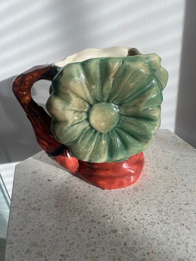 Antique China Toby jug Cheese Closch Cottage Biscuit Barrel Jugs