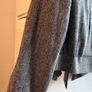 Women's Black & White Herringbone pattern waist cropped Blazer/Jacket/Coat by New Look, Size UK8, EU36 Image 3