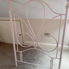 Headboard- pink iron