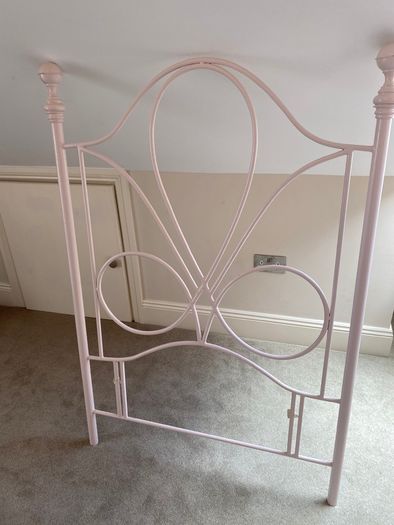 Headboard- pink iron