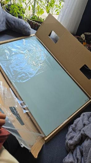 4 IKEA Wardrobe glass panels