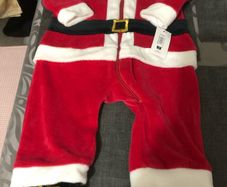 Child's Santa suit 0/3 mths