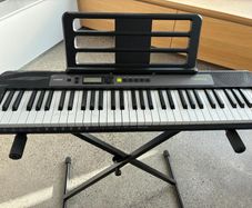 Casio Keyboard Bundle with Stand & Head Set
