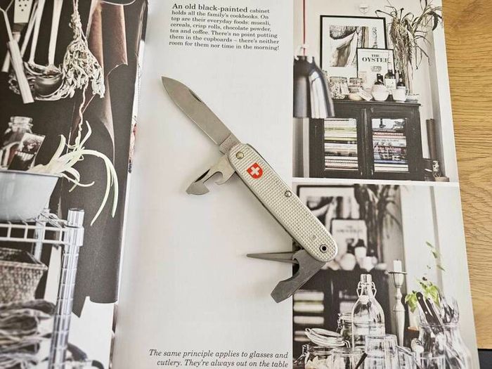 Vintage Wenger Alox Soldier Original Swiss Army Issued Swiss Army Knife Collectable Militaria 1978