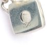 Vintage 925 Sterling Silver Moonstone Earrings Image 5