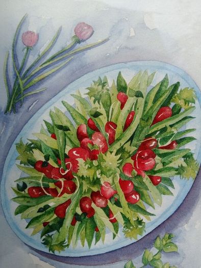 Watercolor painting