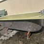 Vintage Avocado Cast Iron Bath Image 3