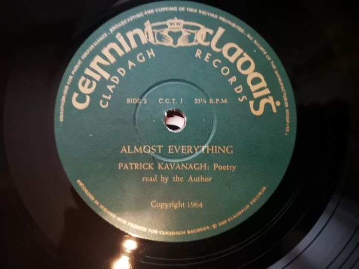 Patrick Kavanagh - Almost Everything Spoken Word Poetry LP