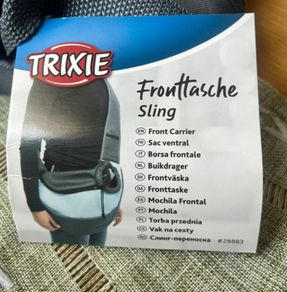Trixie front sling pet carrier