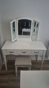 Dressing table and stool