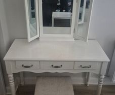 Dressing table and stool