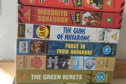 Classic War &amp; Military Movies VHS Collection