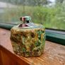 Vintage green alabaster lighter by Romano Bianchi, Italy, 1970 Image 5